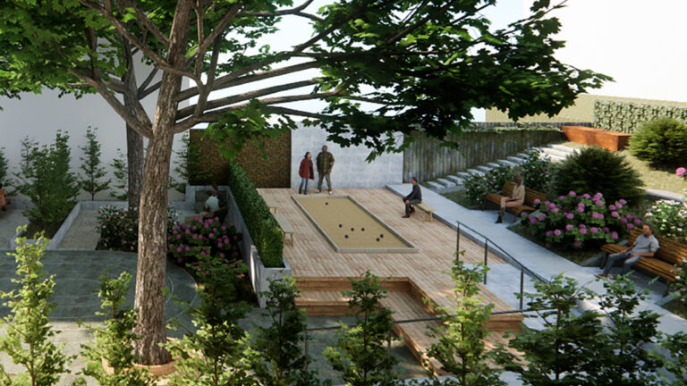 SF Fire Dept Healing Garden Render