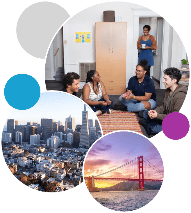 ArtU + San Francisco collage