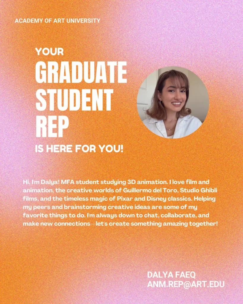 ANM MFA Student Rep Dalya Faeq