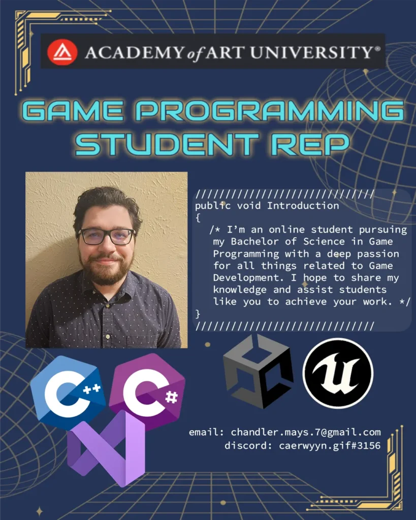 GAP Student Rep Chandler Mays