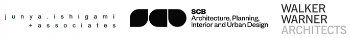 Junya Ishigami, SCB, and Walker Warner logos
