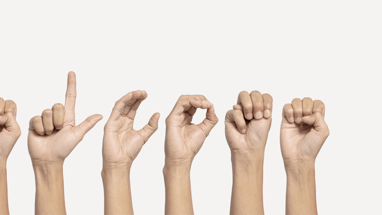 ASL Interpreter Request Form Welcome header