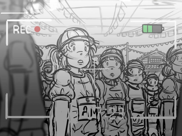 a student example of storyboarding