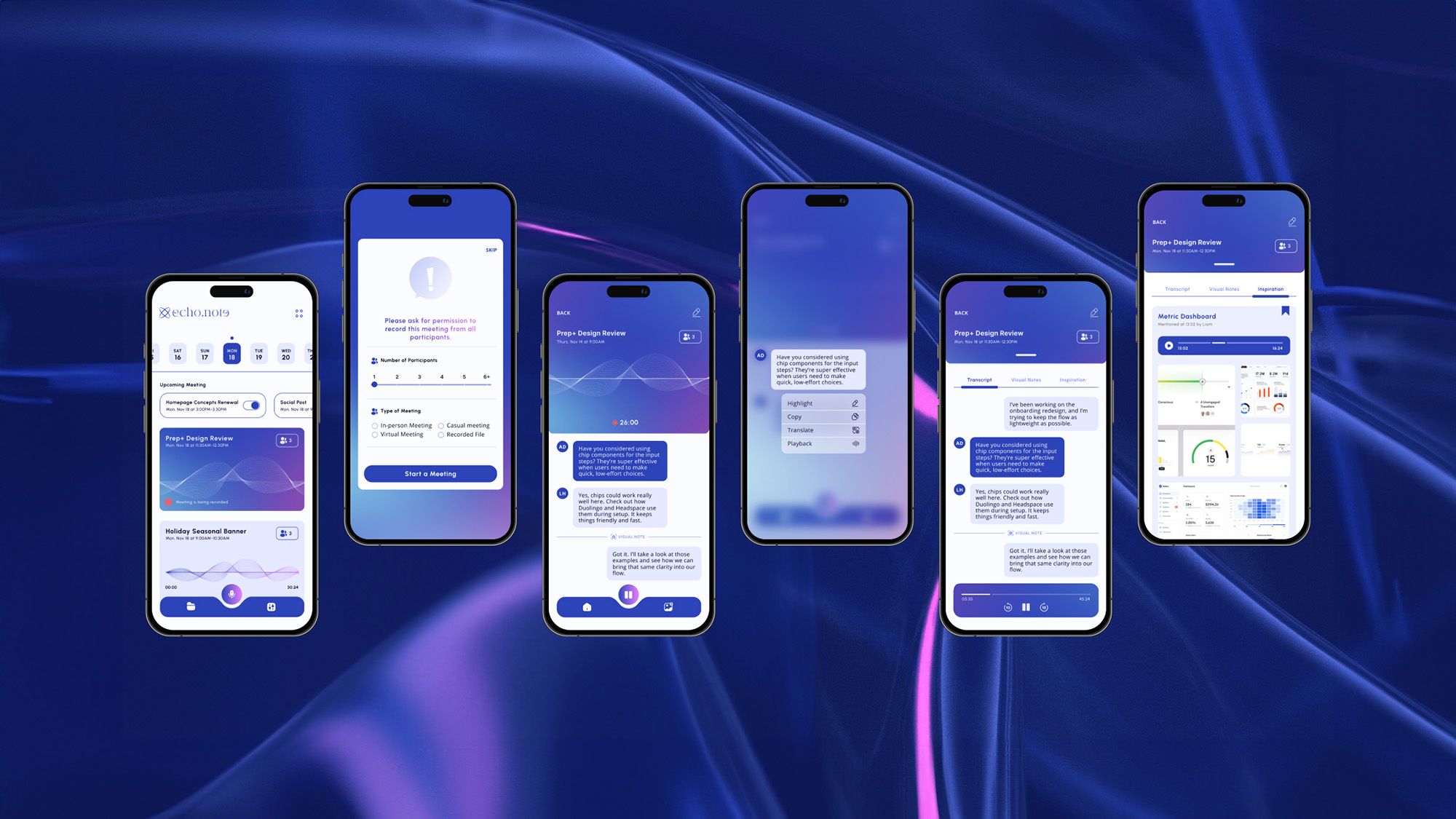 Interaction & UI/UX Design Student Work - Academy of Art University
