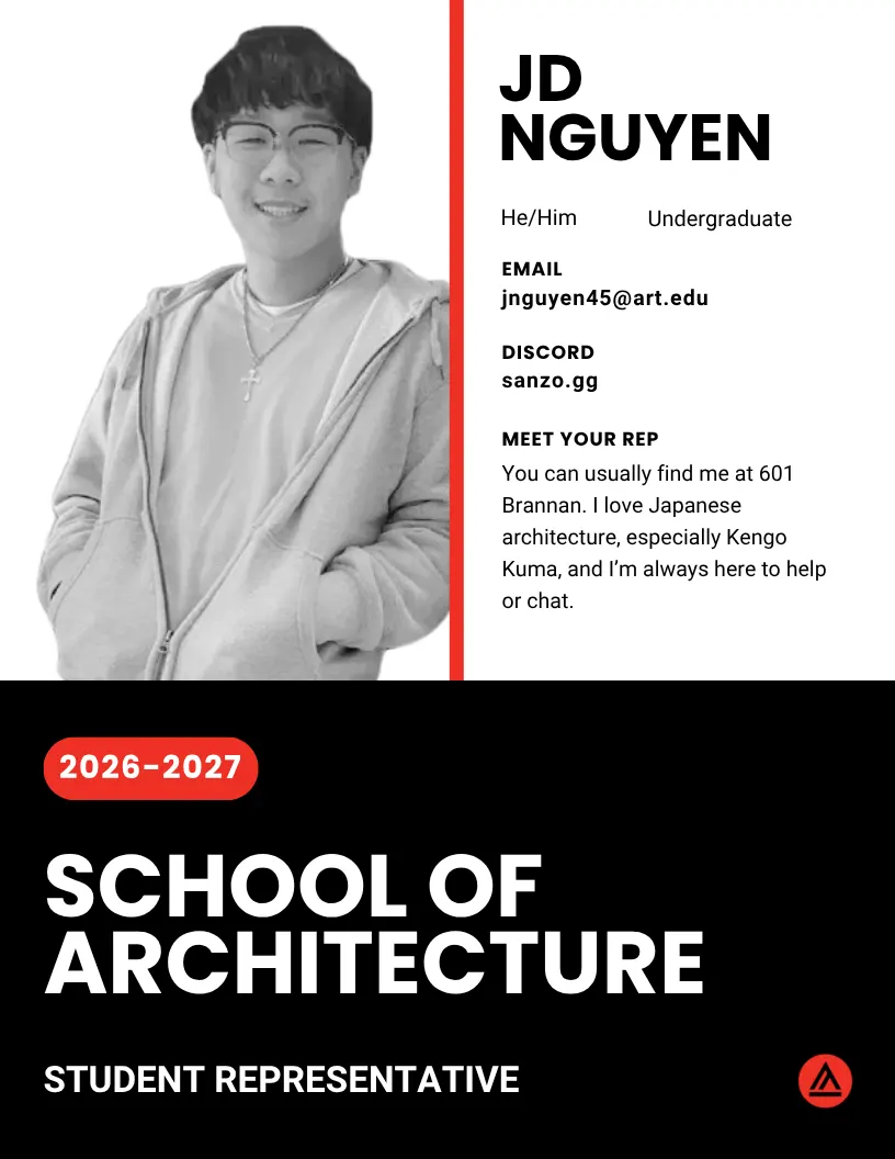 ARH Architecture Rep JD Nguyen 2026-27