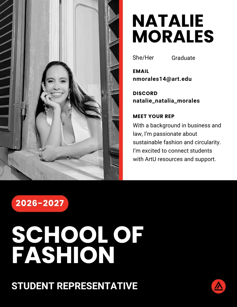 FSH Fashion Rep Natalie Morales 2026-27