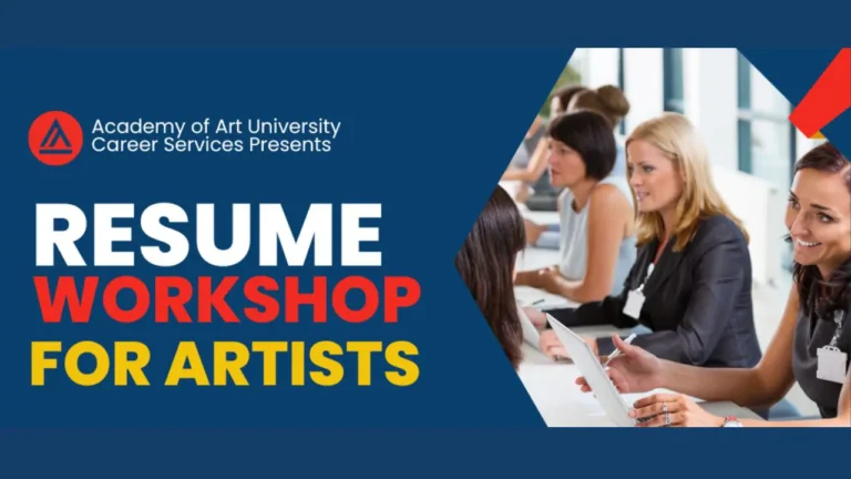 Workshop attendees, seated and using laptops, participate in a session. Text: 